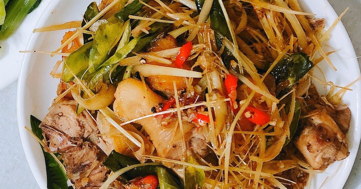 Cách Làm Món Gà Rang Mắm Lá Chanh của Duong Lan Anh - Cookpad