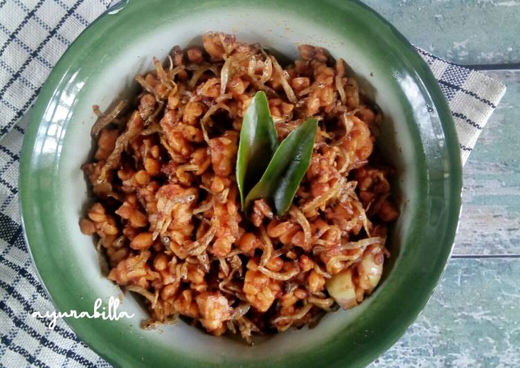 Cara mudah Membuat Orek Tempe Teri Medan yang nikmat