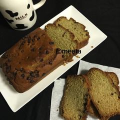 A picture of Eggless Banana Loaf😊.