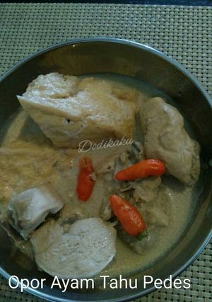 Foto resep Opor Ayam Tahu Pedes