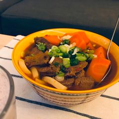 A picture of Beef Noodle Soup 🇹🇼.