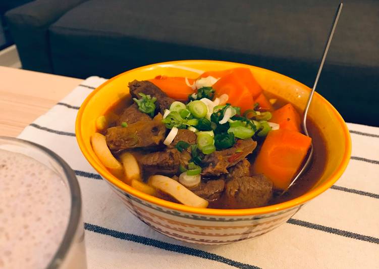 Recipe of Homemade Beef Noodle Soup 🇹🇼