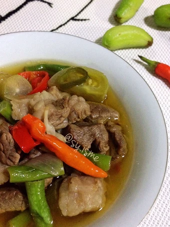 Cara Mudah Membikin Resep Asem asem Daging yang Bisa Manjain Lidah Anti Ribet, Uenak Banget