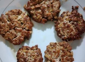 Foto resep Daging burger (Krabby Patty)