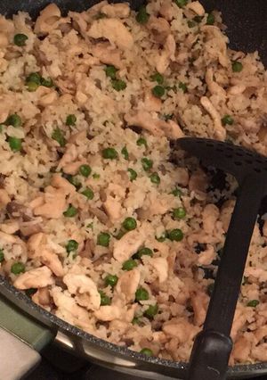 Rizottó csirkemellel Lilla konyhájából recept fotója