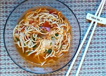 Resep Mudah Mie Telur / Ramen Rasa Tomat Praktis Enak