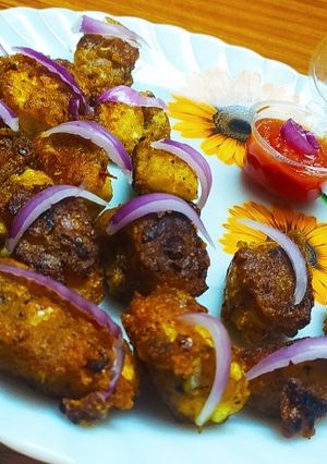 পেপার বেবিকর্ন (pepper baby corn recipe in Bengali) রেসিপির প্রধান ছবি