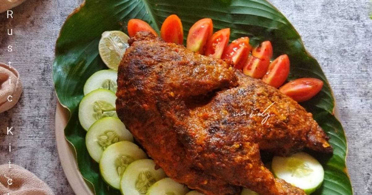 Resep Ayam Bakar Khas Minang Airfryer Oleh Wids Kitchen 🍀🌷 Cookpad