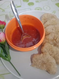 Foto resep 219.Cireng nasi bumbu rujak