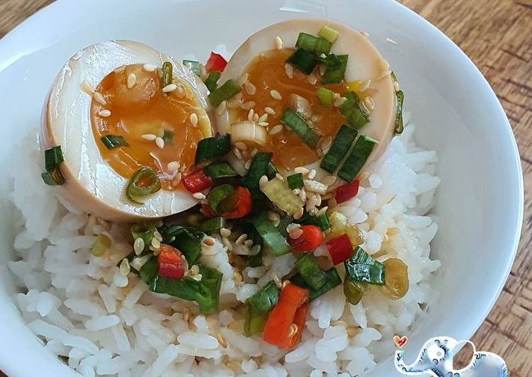 Mayak Gyeran / Mayak Eggs (korean marinated eggs)