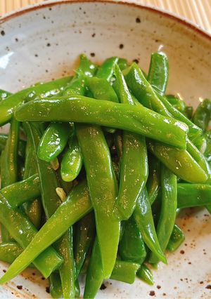 Hình của món Đậu Cô-ve Xào Đơn Giản.