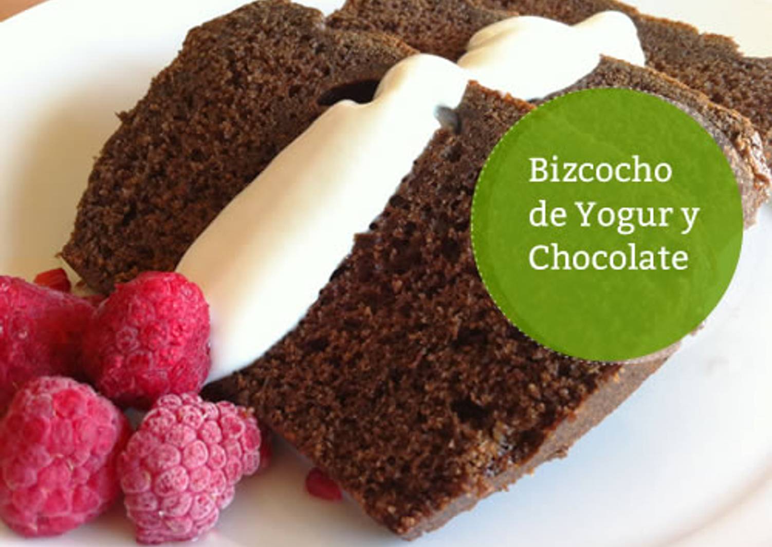 Bizcocho de yogur y chocolate Receta de marina - Cookpad