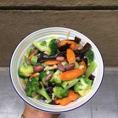 รูปของ Tumis sayur + kacang merah