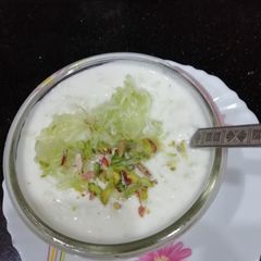 A picture of Cucumber Raita.