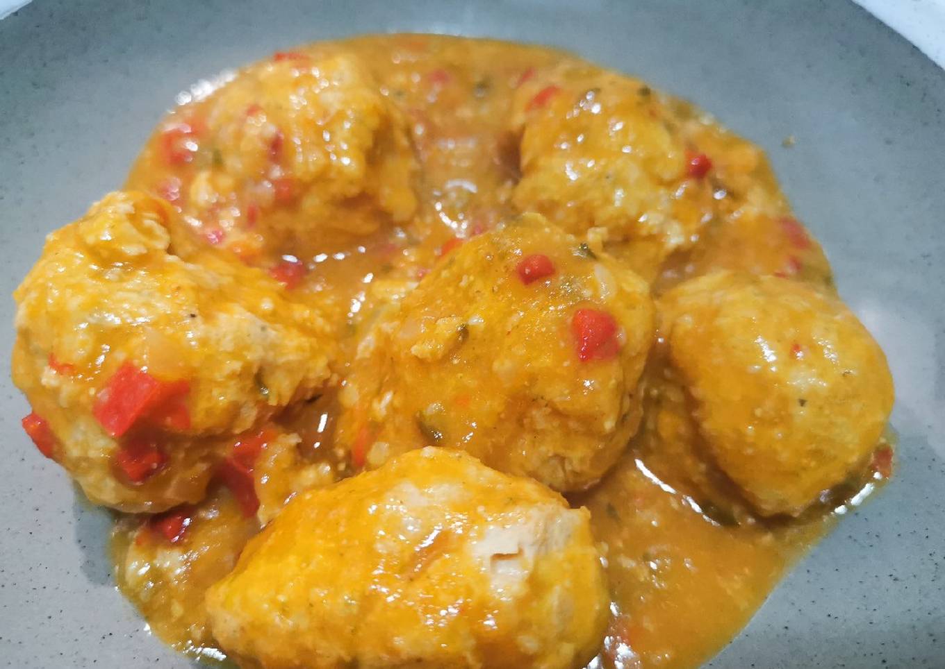 Albóndigas de pollo y pavo