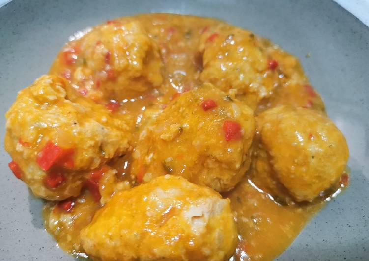 Albóndigas de pollo y pavo