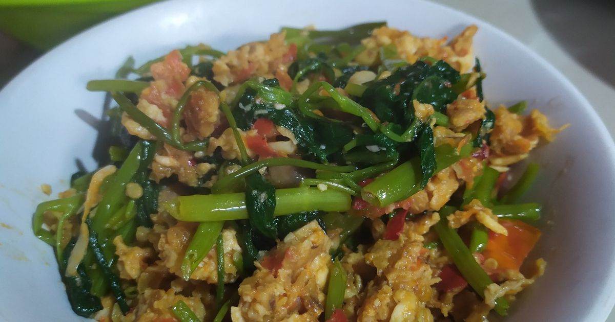 Sambel Tempe Cah Kangkung