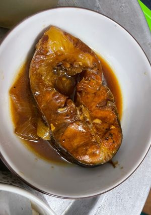 Hình của món Cá basa kho tộ (kiểu miền nam).