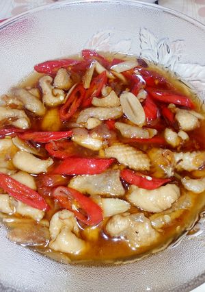 Foto resep Asam manis kulit ayam