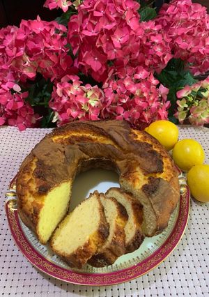 O poză a rețetei Ciambella cu ricotta și lămâie.