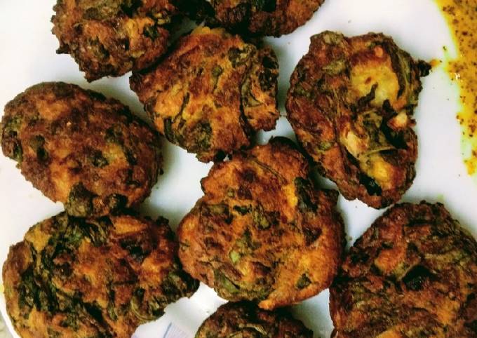 Air Fryer Spinach Fritters