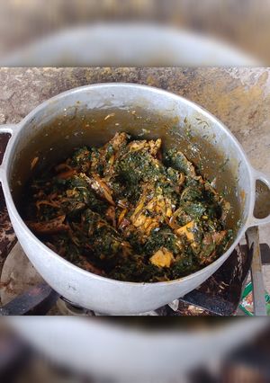 Une photo de Sauce Feuilles de Patate 🍽️❤️
