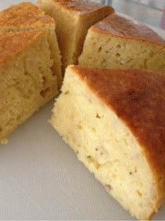 A picture of Banana Cake in a 3-Cup Rice Cooker Without Pancake Mix.