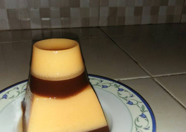 Jelly mangga cokelat