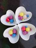Five-Color Glutinous Rice Balls in Ginger Syrup (Chè Trôi Nước Ngũ Sắc)
