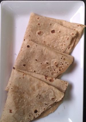 A picture of Multi grain Roti.