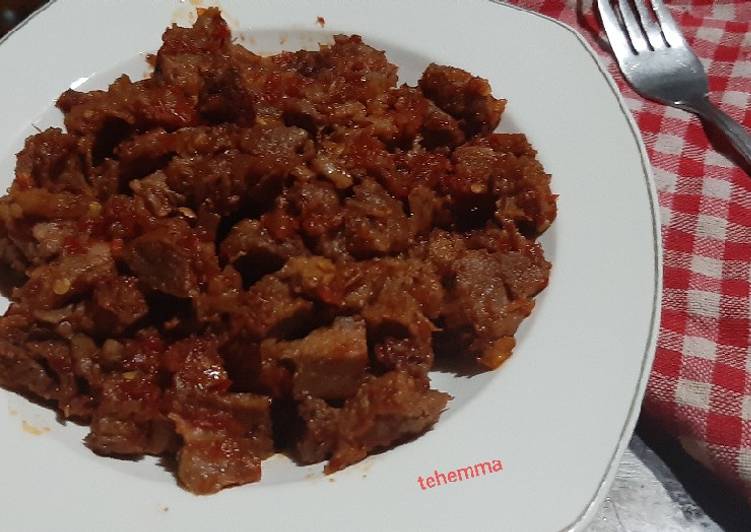 Resep Sambel Daging, Bikin Ngiler