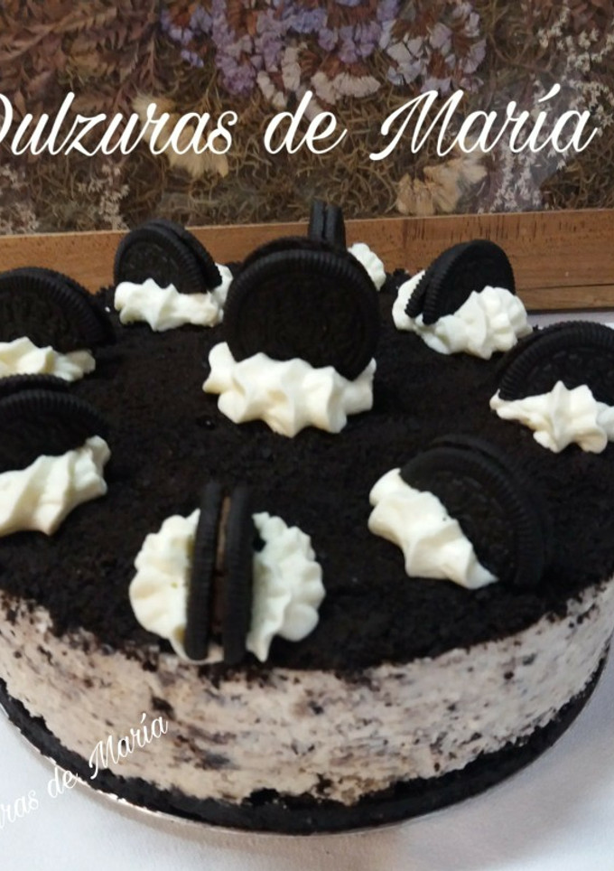 Una foto de Cheesecake oreo