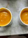 Sopa crema de calabacín en sopera eléctrica