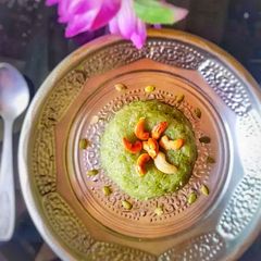 Lauki/bottle gourd halwa A picture of Lauki/bottle gourd halwa.