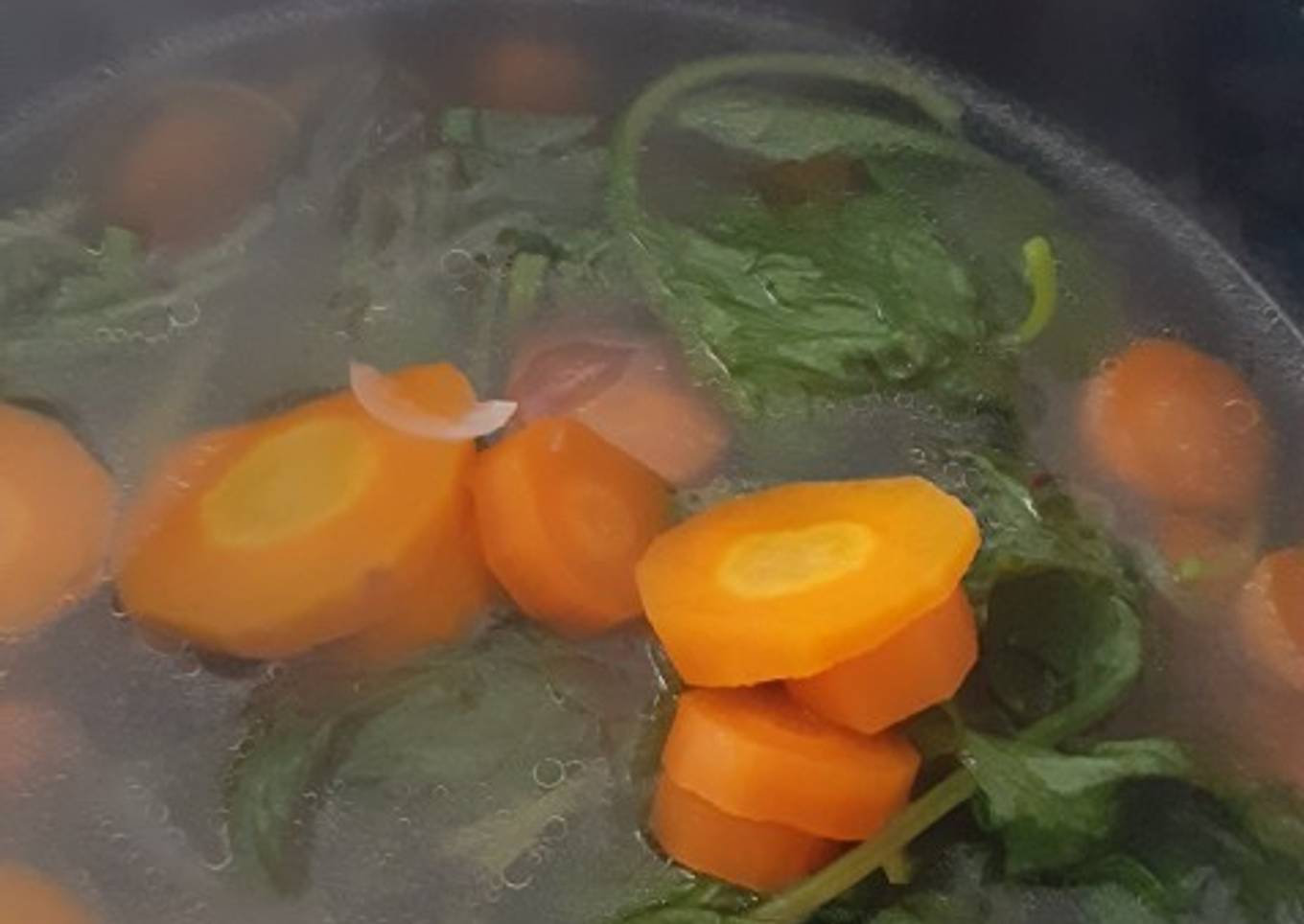 Langkah Mudah untuk Menyiapkan Sayur wortel bayam Anti Gagal