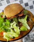 Chivito de seitán (vegano)