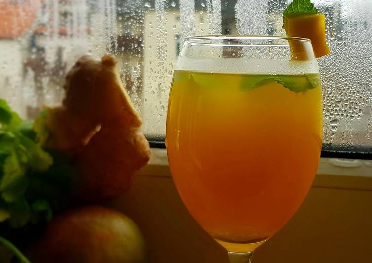 Easiest Way to Prepare Any-night-of-the-week Mango ginger drink