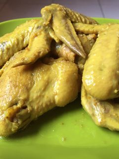 Foto resep Ayam ungkep bumbu kuning