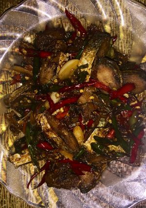 Foto resep Tumis ikan asin peda