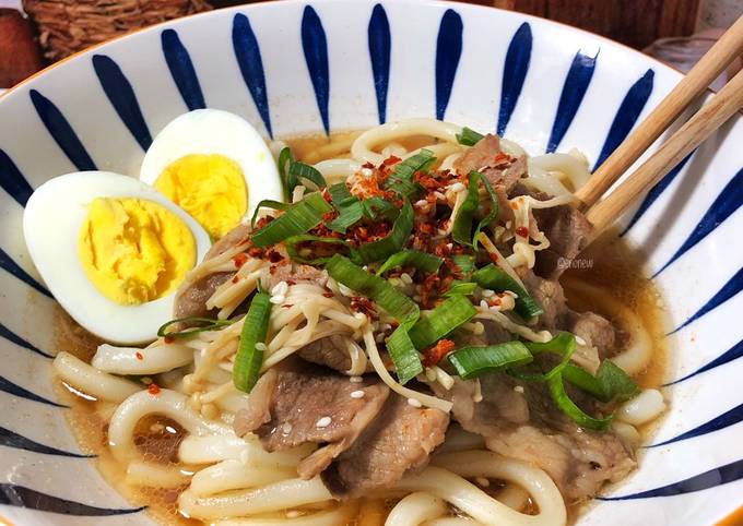 Resep Niku Udon Ala Marugame Oleh Enonew Cookpad