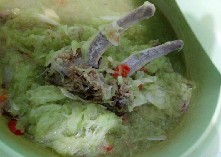 Langkah meracik Tumis Manisa (Labu Siam) +Daging yang Enak