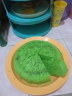 Foto resep Bolu pandan jadul simple