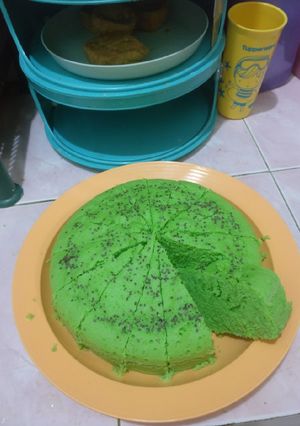 Foto resep Bolu pandan jadul simple