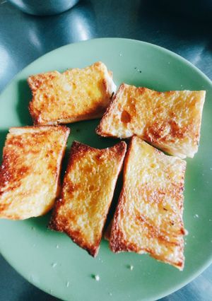 Hình của món Bánh mì kẹp sữa chua.