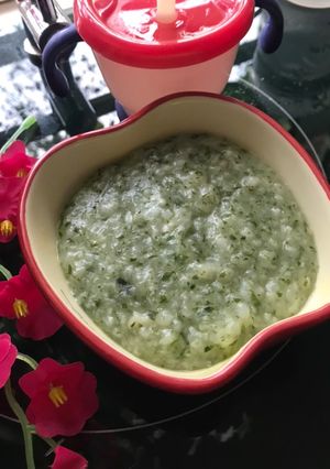 Hình của món Cháo cá lóc đồng rau ngót (bé ăn dặm +8m).