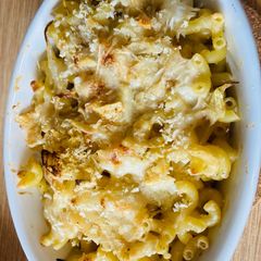 A picture of Macaroni gratin.