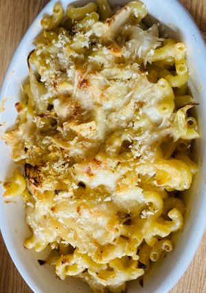 A picture of Macaroni gratin.