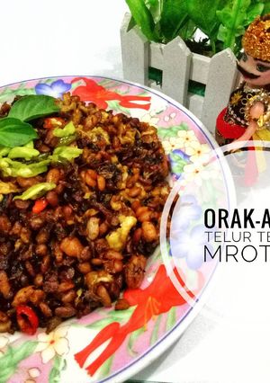 Foto resep Orak-arik TTM (telur tempe mrotol)