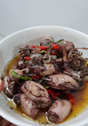 Foto resep Cumi tumis pedas