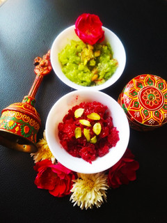 બીટ રૂટ ને દૂધી નો હલવો (Beetroot Ne Dudhi No Halwo Recipe In Gujarati) રેસીપી મુખ્ય ફોટો